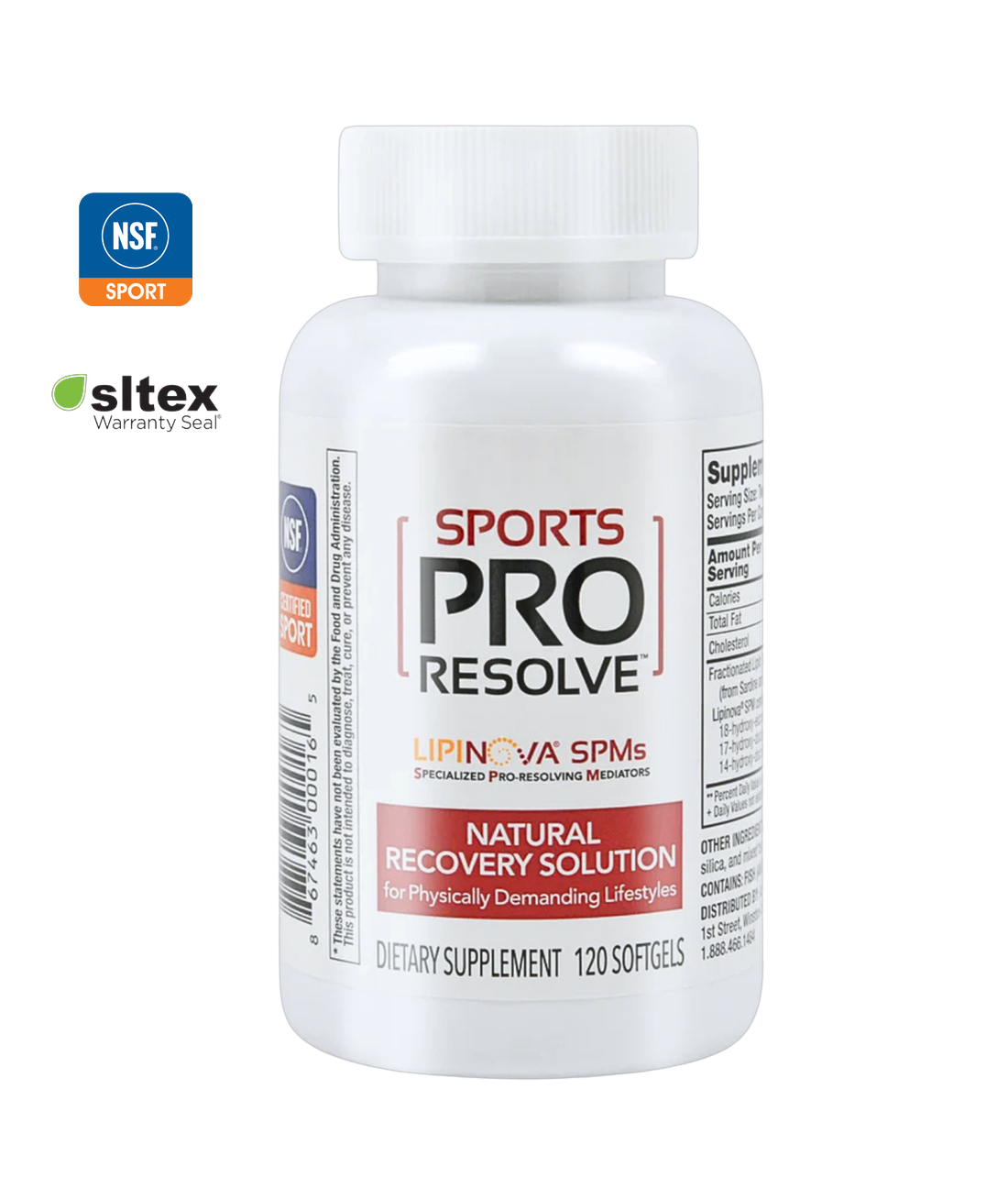 Sports ProResolve bottle — 120 softgels