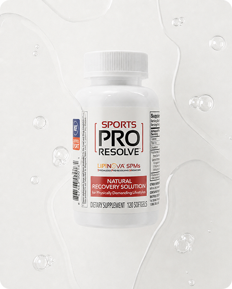 Sports ProResolve bottle held in one hand