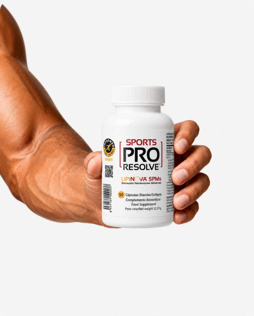 Sports ProResolve bottle beside training gear